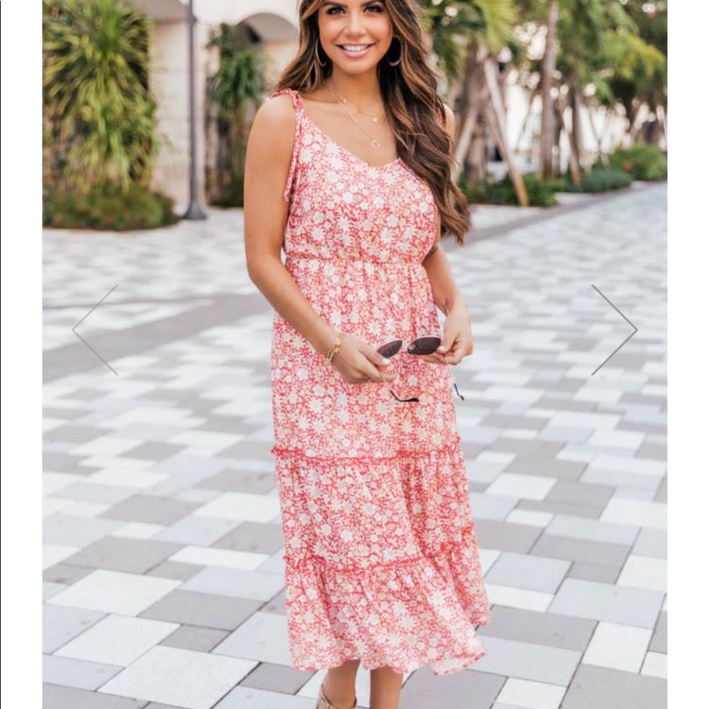 Pink Lily Make Time Last Dress